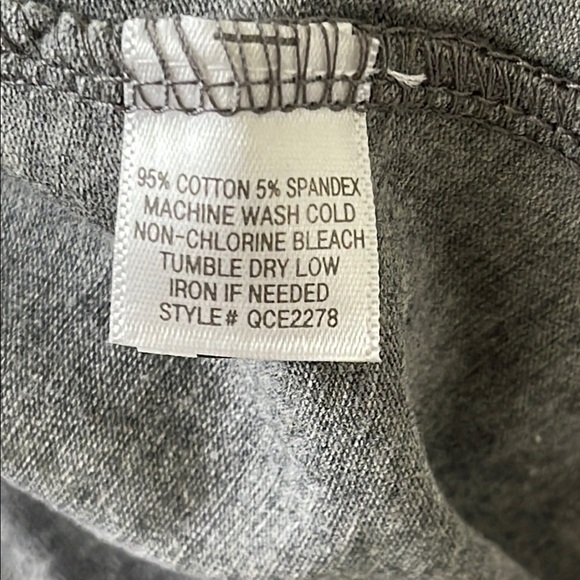 95% Cotton Gray Women's Tank Top Size S, M, L - Picture 3 of 3